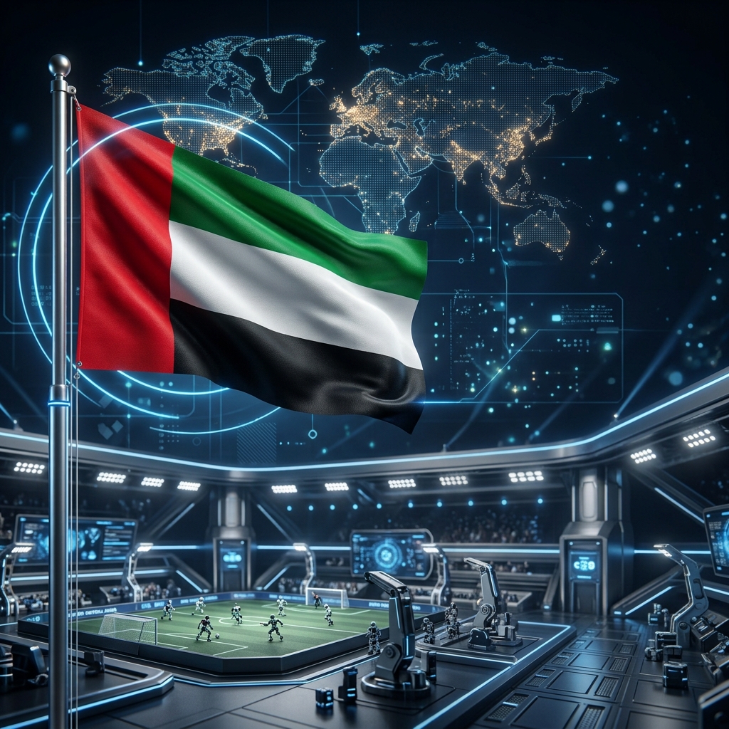 United Arab Emirates Flag